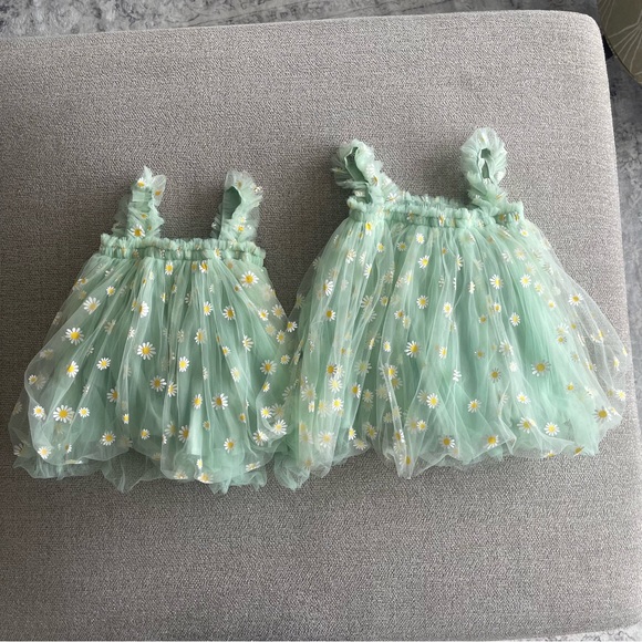 Daisy tulle dress for toddlers - Picture 2 of 3